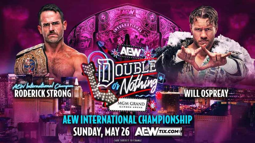 Will Ospreay Wins Casino Gauntlet Match, Set to Challenge for International Title at AEW Double or Nothing 2024