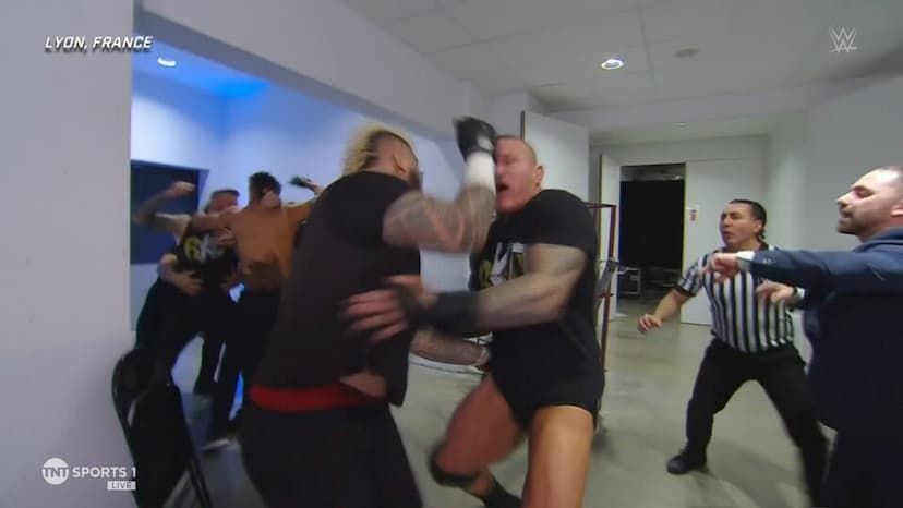 Major Brawl Kicks Off Between Randy Orton, Kevin Owens, and The Bloodline on WWE SmackDown